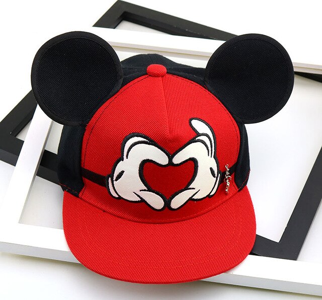 2018 New Baby boy and girl hats Korean children's baseball caps fashion cartoon flat along hip hop hat newborn photography props