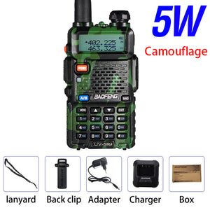 Powerful Baofeng UV-5R 8W Walkie Talkie VHF UHF Transceiver UV 5R Amateur Ham CB Radio Station 8Watts 10km Hunting Transmitter