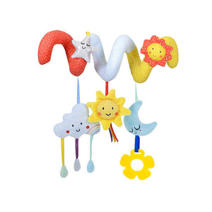 babies musical mobile for crib plush toys arc on the bed toddlers rattle newborn baby boy girl toy for stroller kids 0-12 months