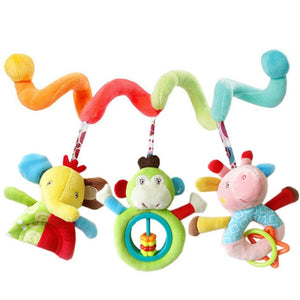 babies musical mobile for crib plush toys arc on the bed toddlers rattle newborn baby boy girl toy for stroller kids 0-12 months