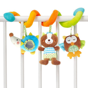 babies musical mobile for crib plush toys arc on the bed toddlers rattle newborn baby boy girl toy for stroller kids 0-12 months