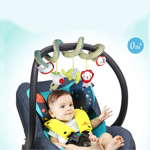 babies musical mobile for crib plush toys arc on the bed toddlers rattle newborn baby boy girl toy for stroller kids 0-12 months