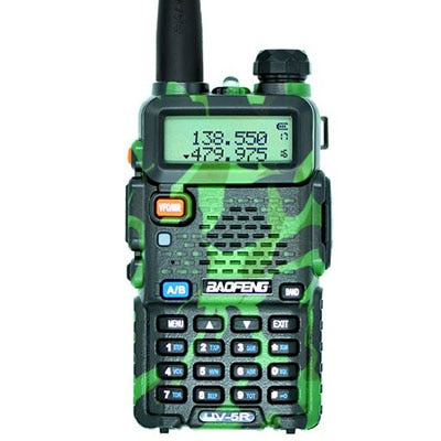 Baofeng UV-5R Walkie Talkie Professional CB Radio Station Baofeng UV5R Transceiver 5W VHF UHF Portable UV 5R Hunting Ham Radio