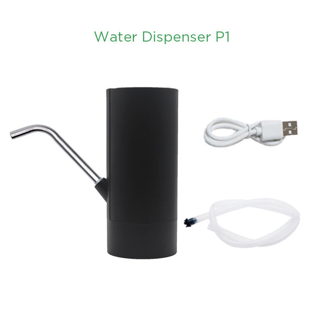 Reelanx Water Dispenser P1 Built-in 1000mAh Rechargeable  Electric Water Pump for Bottle Drink Dispenser