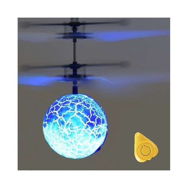 RC UFO Anti-collision Fly Helicopter Magic Hand UFO Ball Aircraft Sensing Mini Induction Drone UFO toys Kids Electric Toy