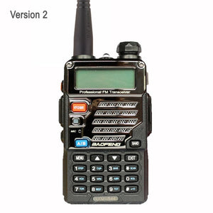 BaoFeng walkie talkie UV-5R two way cb radio upgrade version baofeng uv5r 128CH 5W VHF UHF 136-174Mhz & 400-520Mhz