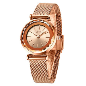 2020 CIVO Luxury Brand Women Watches Fashion Casual Quartz Ladies wrist watch Mesh Strap Waterproof Clock Relogio Feminino 8107C