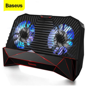 Baseus Mobile Phone Cooler For iPhone Xs Samsung S10 Huawei P30 Pro Game Phone Holder Stand Heat Sink Cooling Gamepad Controller