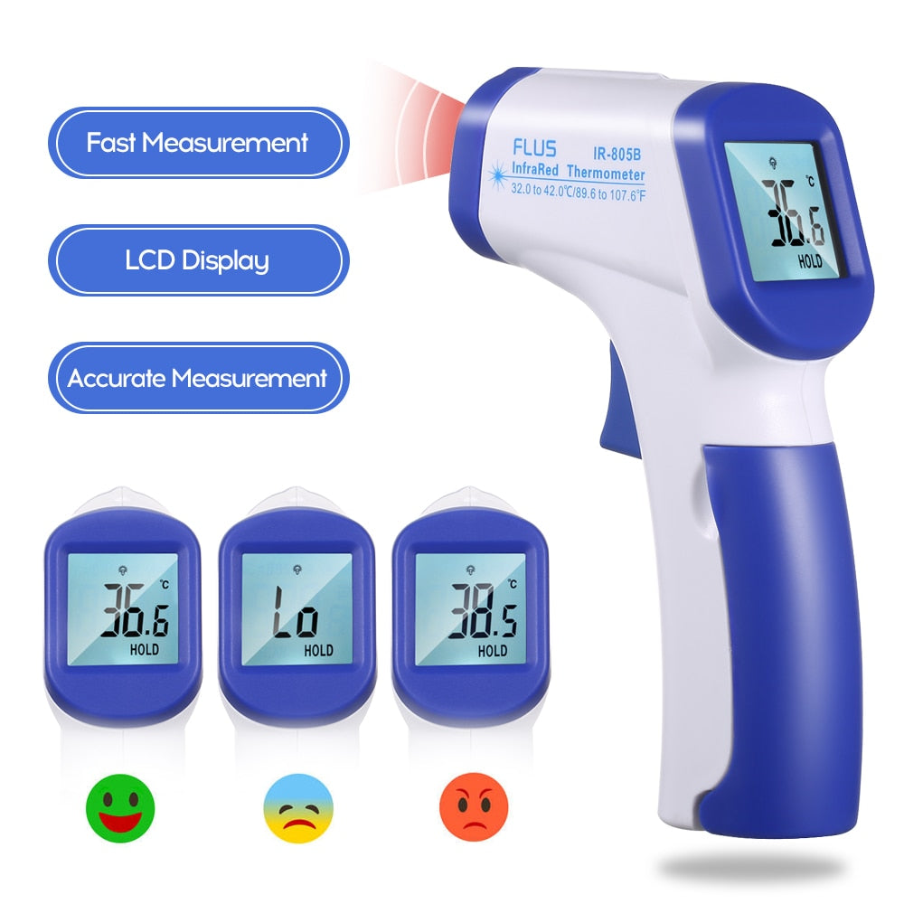 9 Kinds Of Digital Baby Kids Infrared Forehead Thermometer Temperature Meter Instruments Non-contact Body Fever IR Thermometer