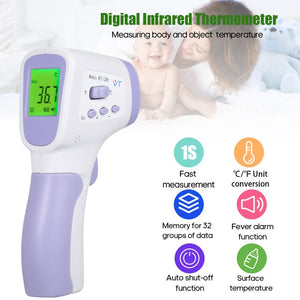 9 Kinds Of Digital Baby Kids Infrared Forehead Thermometer Temperature Meter Instruments Non-contact Body Fever IR Thermometer