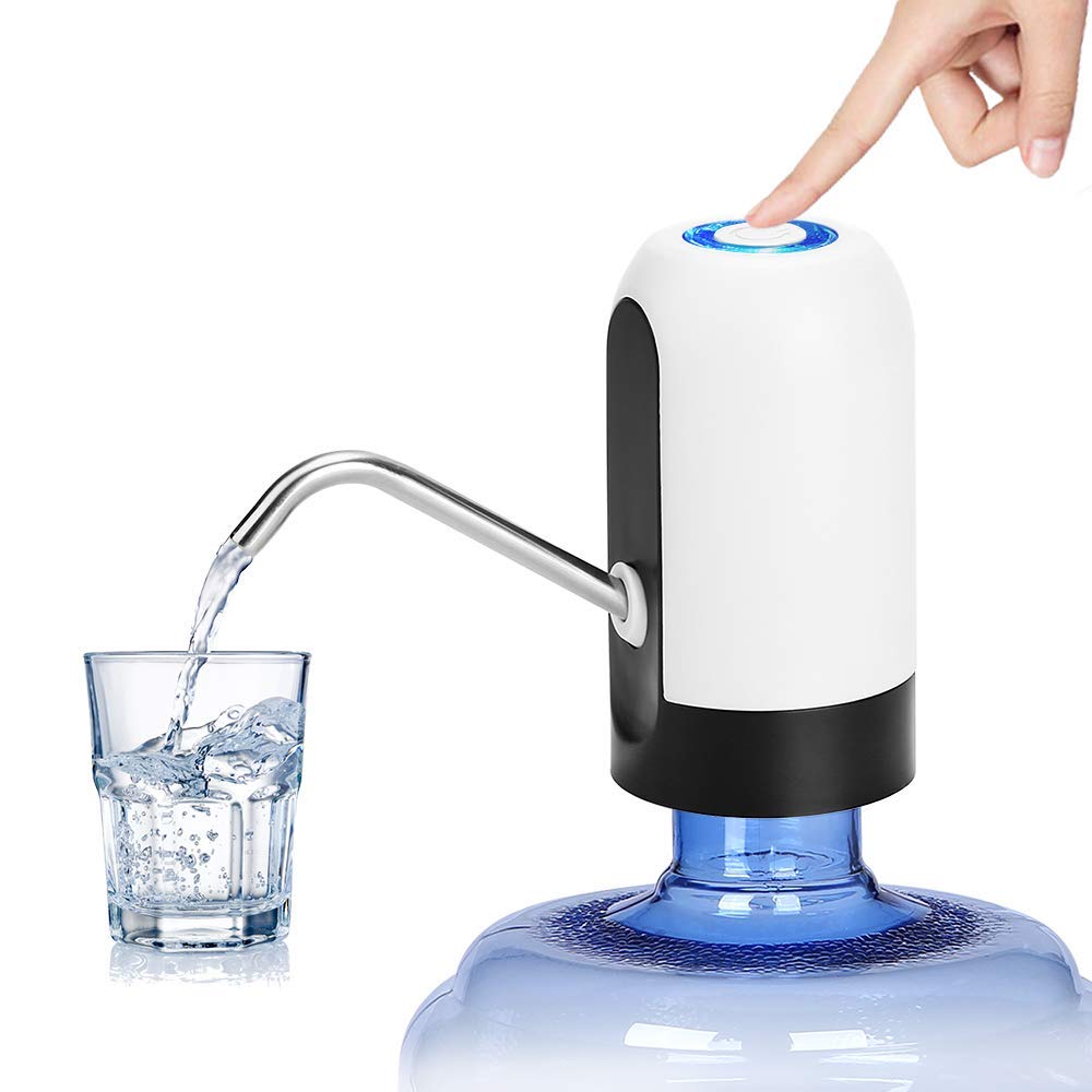 Water Bottle Pump USB Charging Automatic Drinking Water Pump Portable Electric Water Dispenser Water Bottle Pumping Device Switc