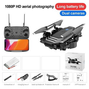 LS11 RC Drone 4K Quadcopter With Camera HD FPV Mini Drones Profissional Foldable Hold Mode Dual Cameras Dron Toys  Dronees Gifts