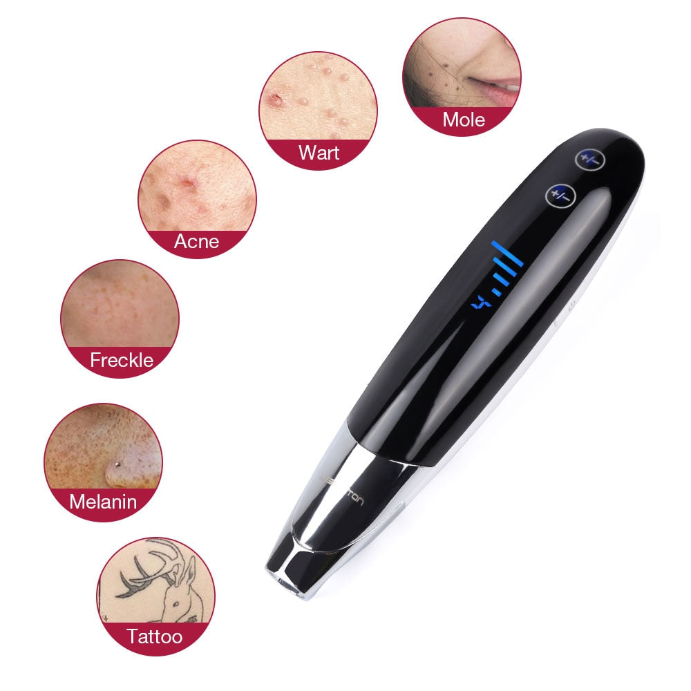 Picosecond Laser Pen Light Therapy Tattoo Scar Mole Freckle Removal Dark  Spot Remover Skin Care Beauty Device Skin Tag Remover
